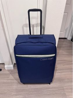 Calvin Klein Large Expandable Checked Luggage – 30x18x10”