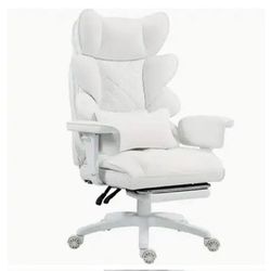 Dowinx white big and tall comfort chair