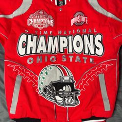 NWT Ohio State Signature Embroidered 2024 Champs Jacket 