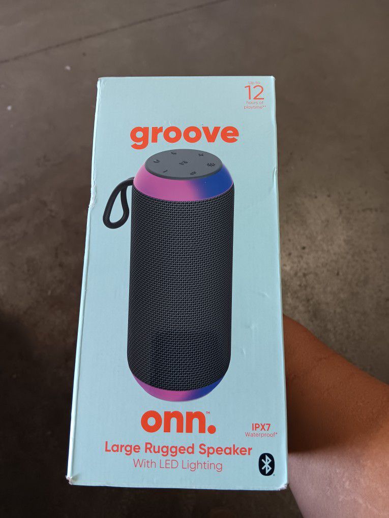 Onn. Groove Bluetooth Speaker