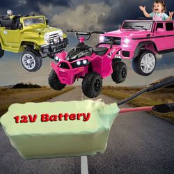 12v  Battery Pack New for RideOn Toy Cars or Power Tools or… – 12Ah