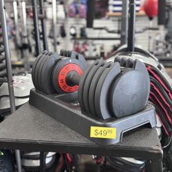 Buxnno Adjustable Dumbbell (11-55 Lbs) Used