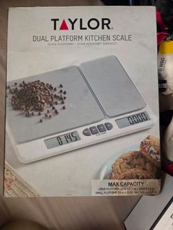 Taylor Dual Platform Kitchen Scale