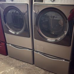 Kenmore Washer Dryer Available Works Good