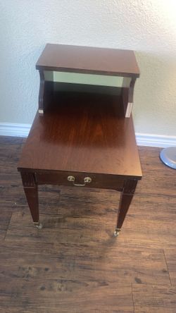 Mersman Vintage Night Stand Shelf
