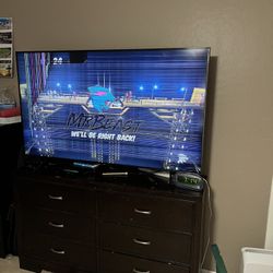 Cracked Samsung 65” Tv