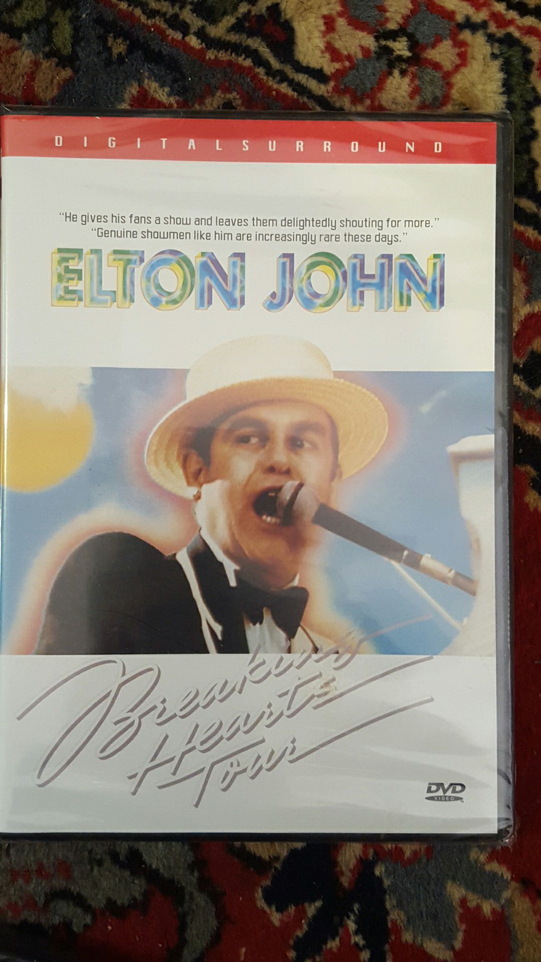 Elton John Breaking Hearts Tour DVD Brand New