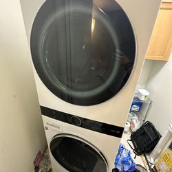 LG Stacked Washer & Dryer
