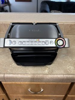 T-fall OptiGrill Stainless Steel Electric Grill
