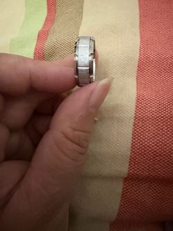 Menโs Fashion Stainless Steel Wedding band size 10