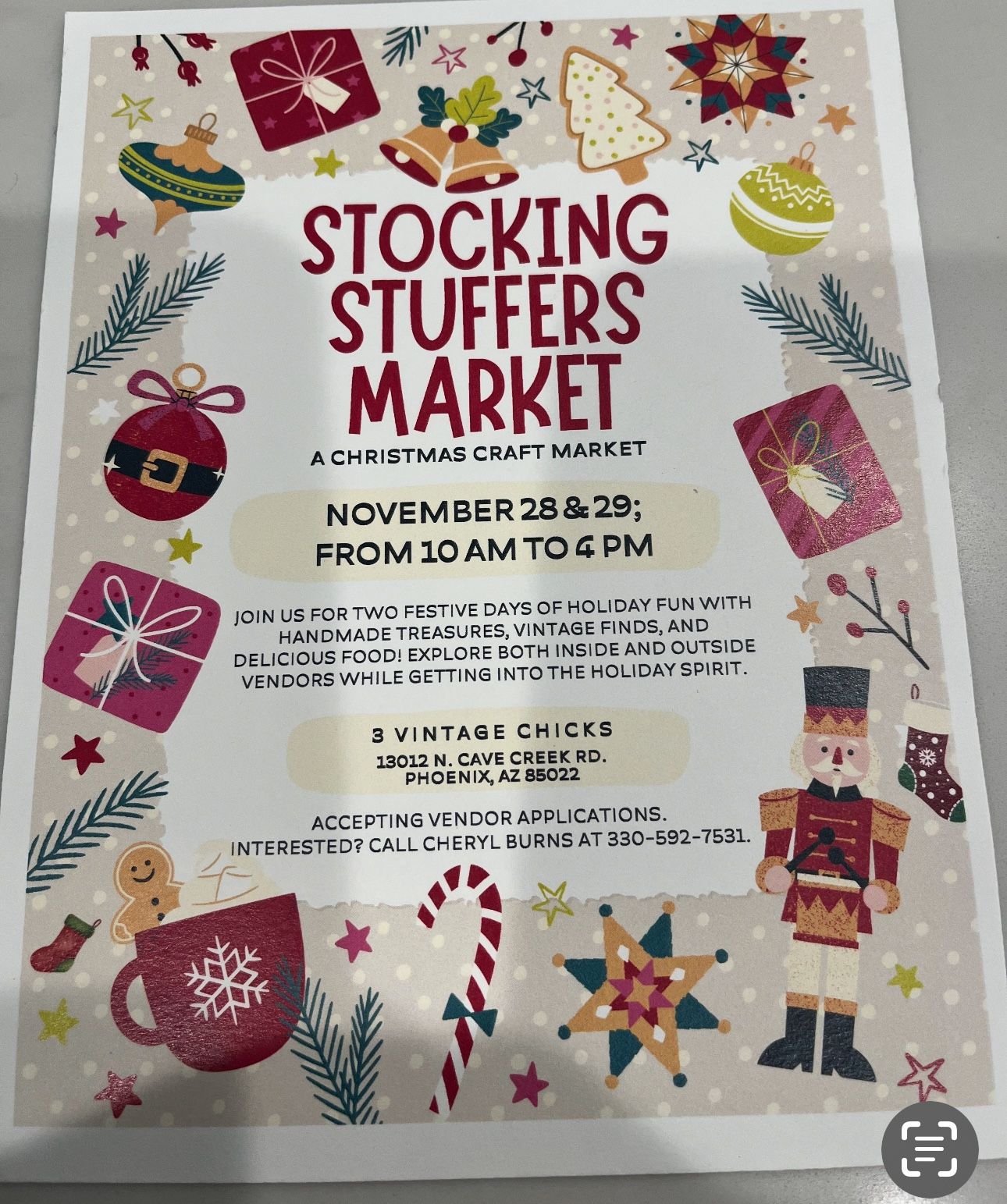 Yard Sale Market Vintage Finds Christmas Gifts