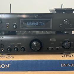 Denon PMA-800NE Stereo Amplifier & DNP-800NE Network Audio Player 