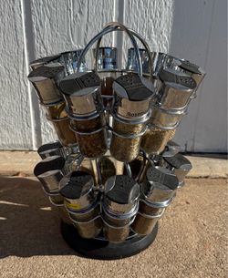 20 Jar Ferris Wheel Spice Rack
