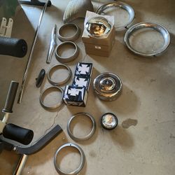 Chevrolet Chevy Bombita Parts, Kustom Parts, Ford Ranger Parts, Baby Moon Hubcaps, ETC.