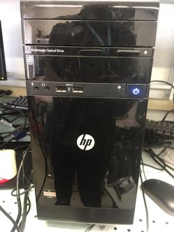 Hp pavilion desktop like new AMD E1-1200,1.4ghz 500gb 6gb ram win 10 Dvdrw