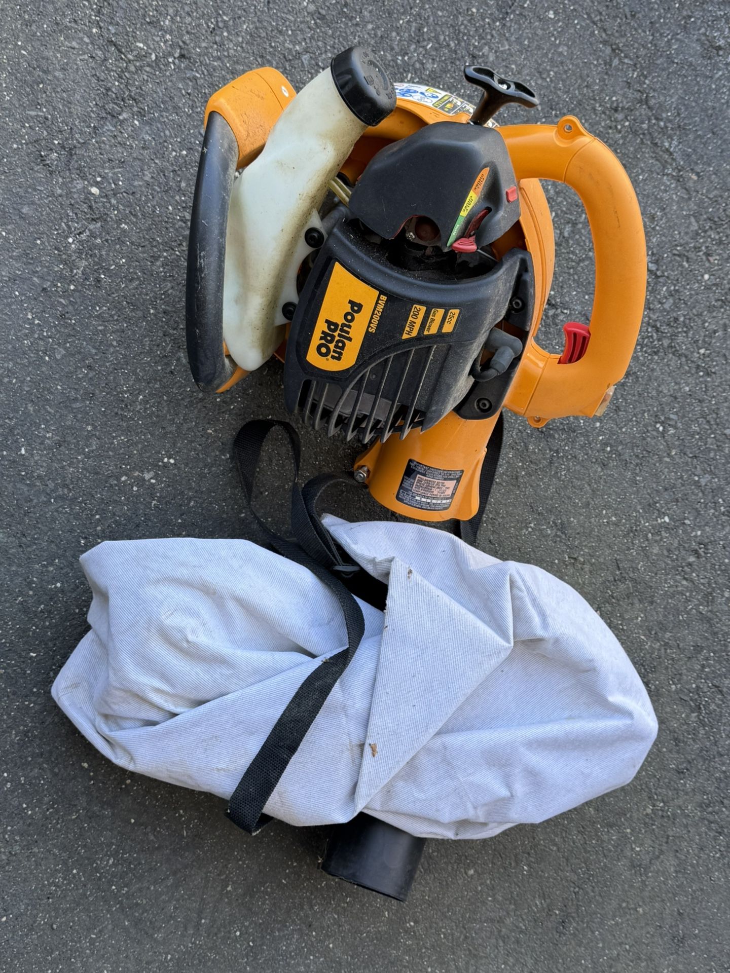 Poulan Pro Gas Blower