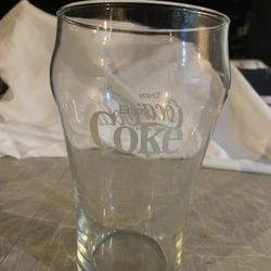 Vintage Extra Large Coke Glass