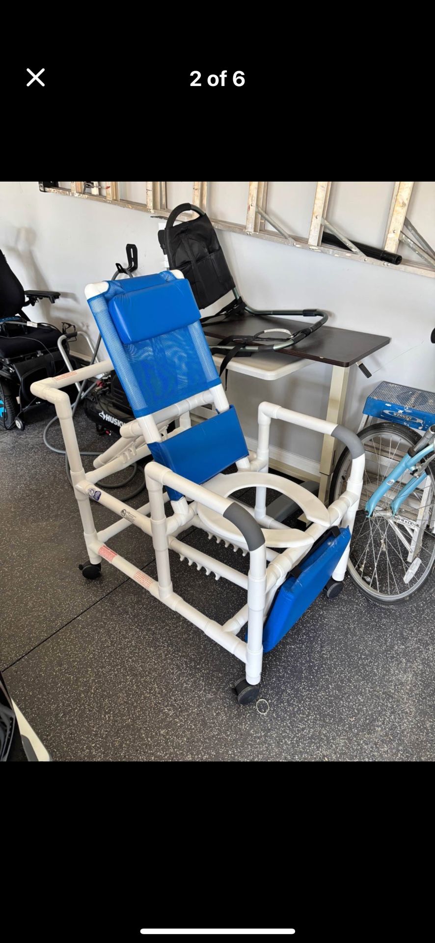 Healthline Easy Tilt Shower Chair