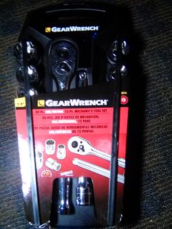GEAR WRENCH 20pc. Mechanics tool set