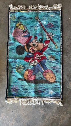 Vintage Mickey Rug
