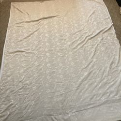 Custom-made cotton drapery – curtain with lining, Fabric
