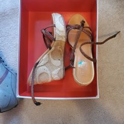 Coach Wedges Size 8