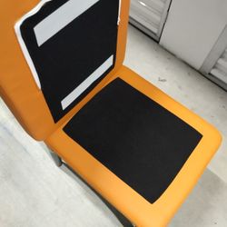 Orange Ottoman 