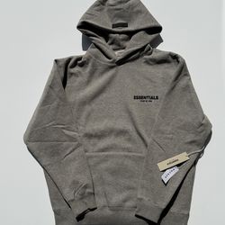 Fear of God Essentials Hoodie – Dark Oatmeal