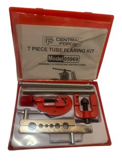 Central Forge Tube Flaring Kit 7Pc