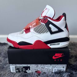 Size 7 - Air Jordan 4 Retro OG Mid Fire Red (DC7770-160) CLEAN OG ALL