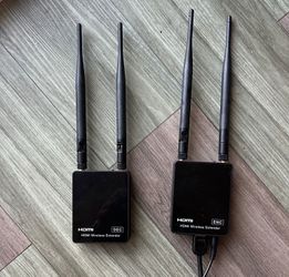 Wireless HDMI Extender Transmitter & Receiver Set