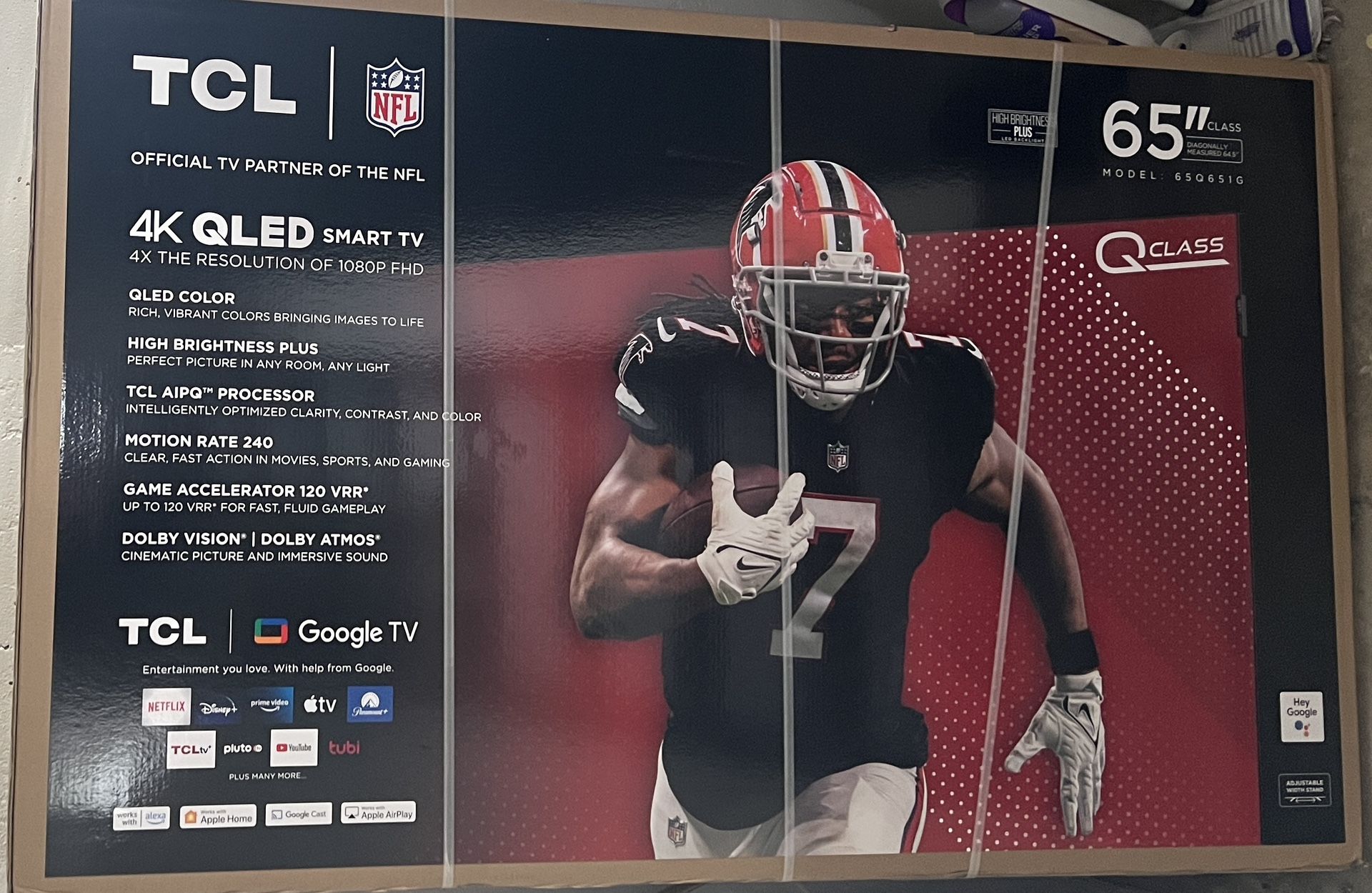 TCL 65” QLED PRO Smart TV