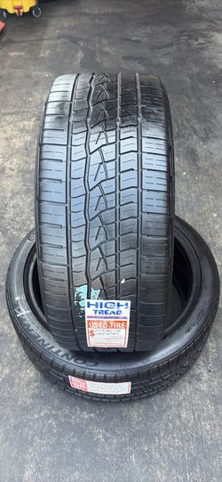 225/40/18 CONTINENTAL CONTROL CONTACT (2 TIRES ONLY USED)