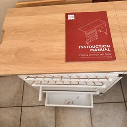 Foldable Knitting Table