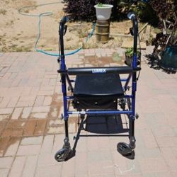 Walker With Seat And Storage 