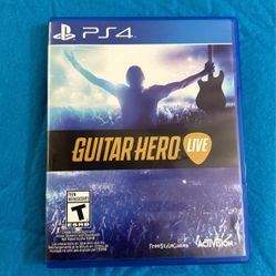 PlayStation Guitar Hero Live