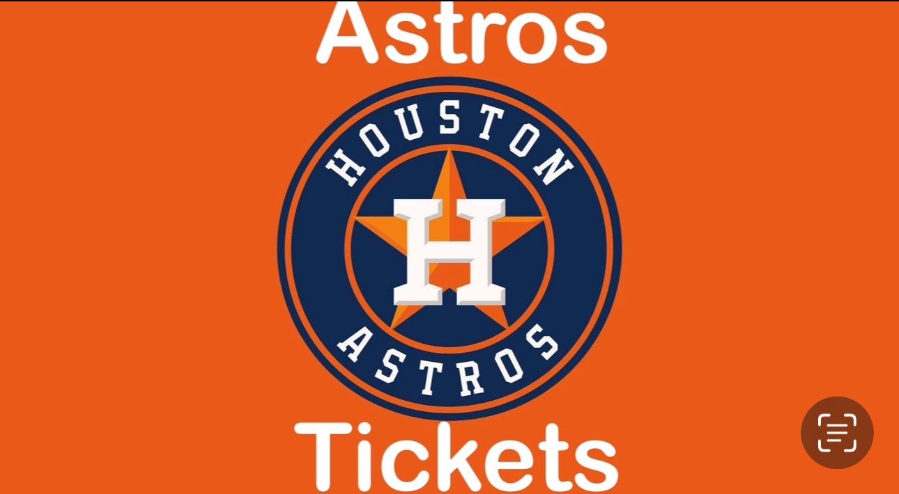 Selling Astros  Tickets, Good Seats Available For The Whole Season