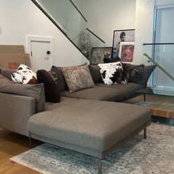 HD Buttercup Mid Century Modern Couch