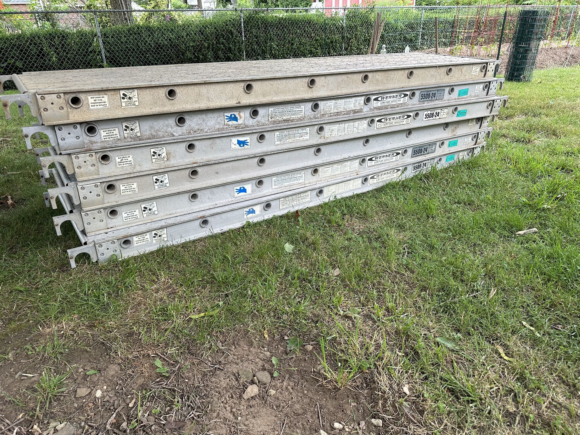 Werner Aluminum Scaffolding Planks