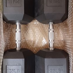 25 lb Dumbbell Pair, New