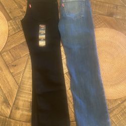 Boys Levi 510 & 511 Jean Pants Size 8 Reg
