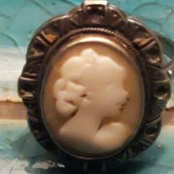 Cameo Silver Ring