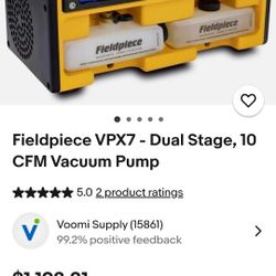 Vacuum pump.
For air conditioning etc.