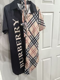 Dress With Belt Large