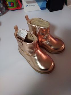 Baby girl size 4 boots