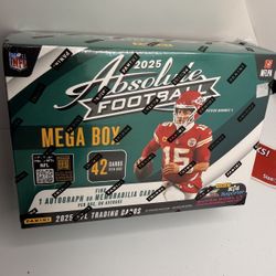 2025 Panini Absolute NFL Mega Box  Trading Cards 