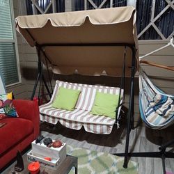 Outdoor 2 Seat Swing Chair 