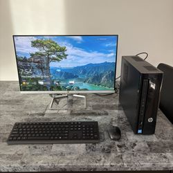 Hp Computer And Monitor