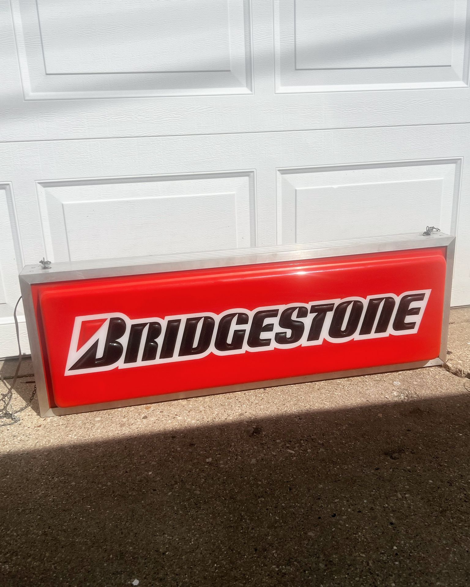 Bridgestone Light Up Display Sign