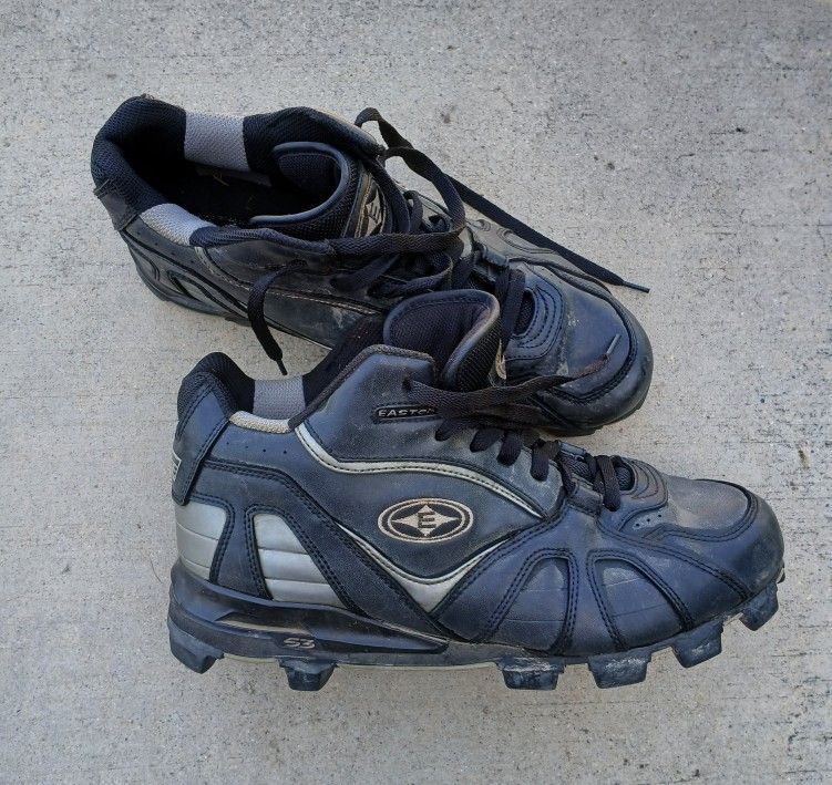 Easton cleats, size 11, used But Still nice.
